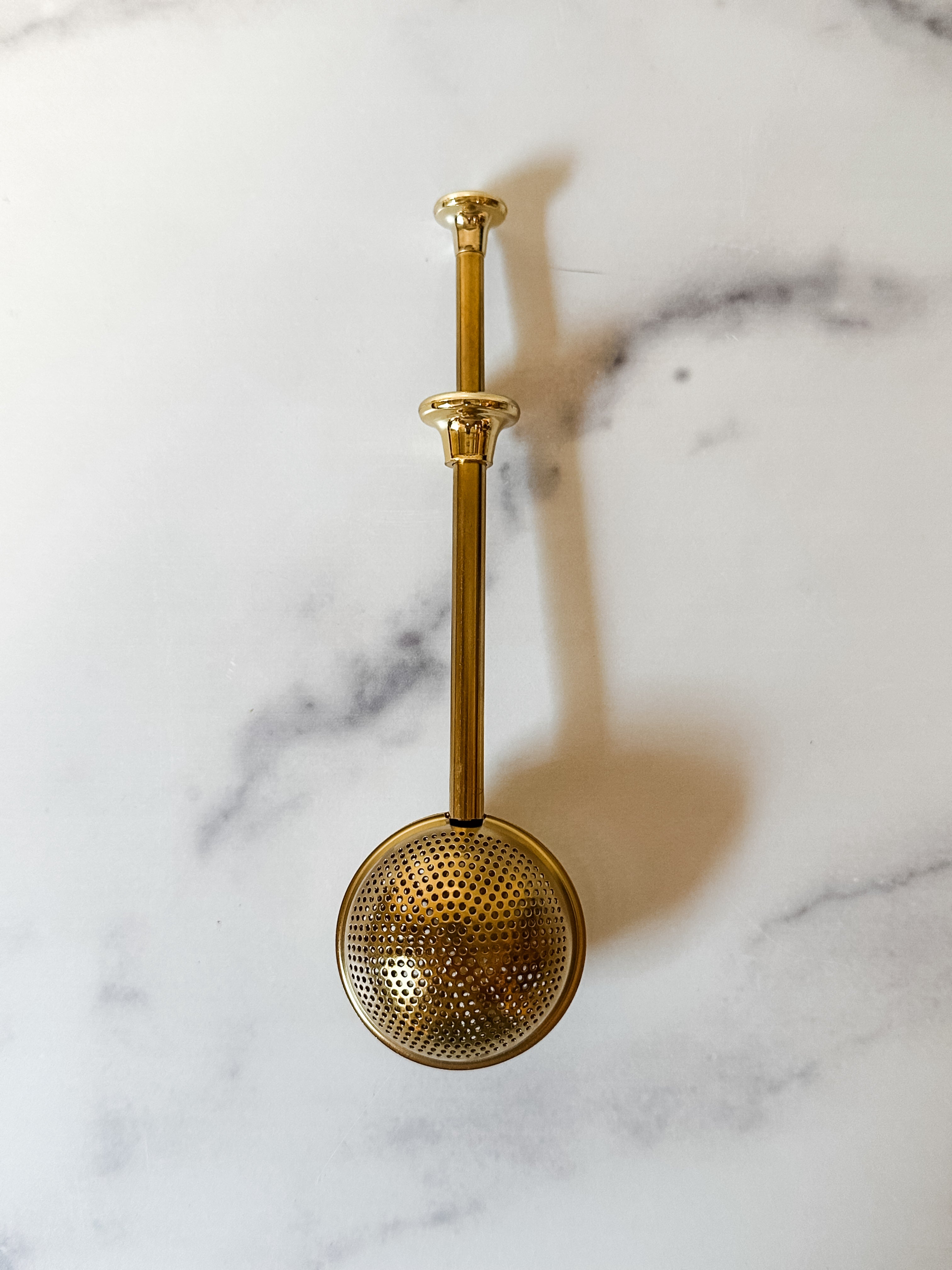 stainless steel tea egg gold color at the Rustic Barn in Killingworth CT