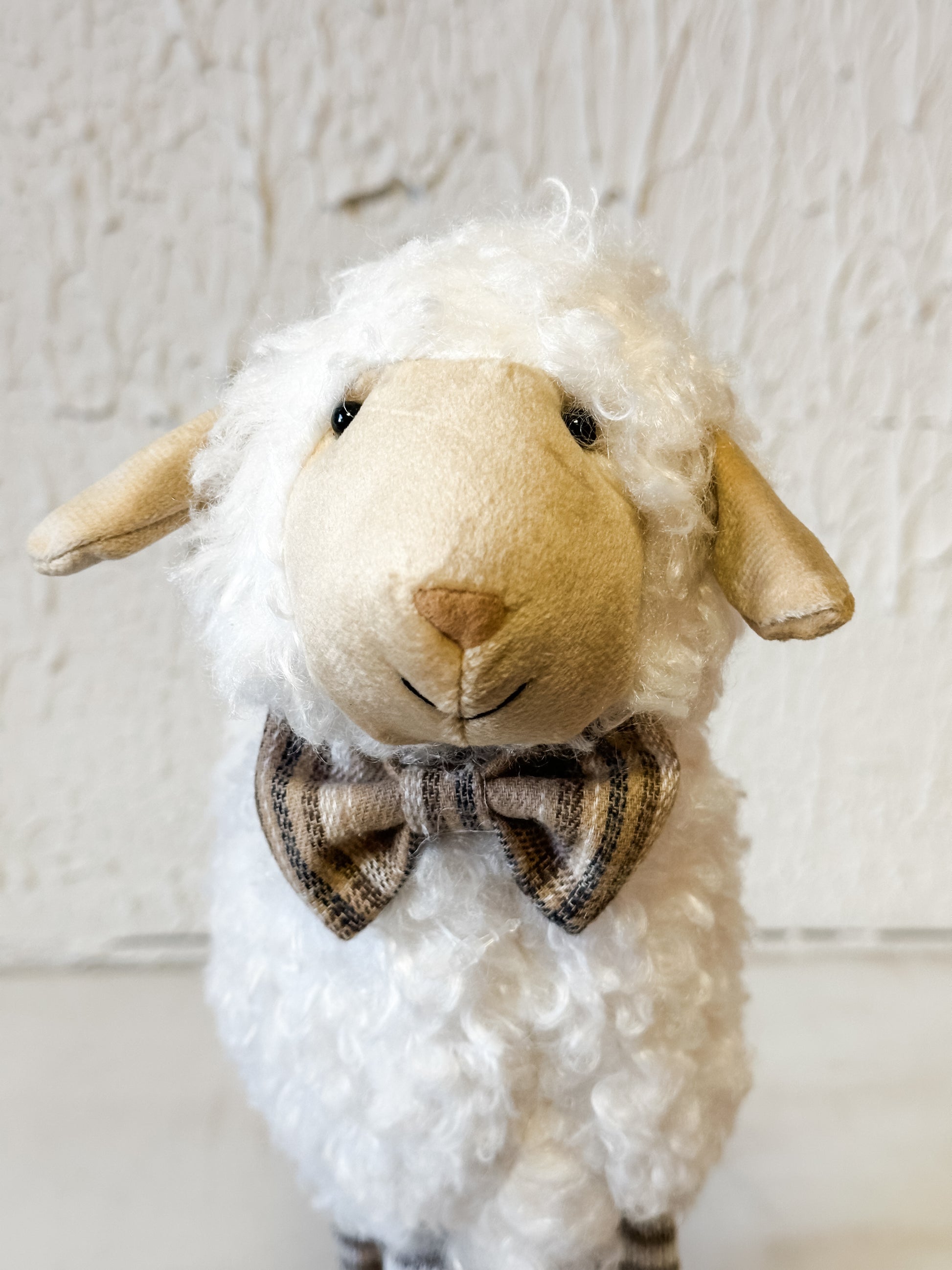 standing sheep decor at The Rustic Barn in Killingworth, CT