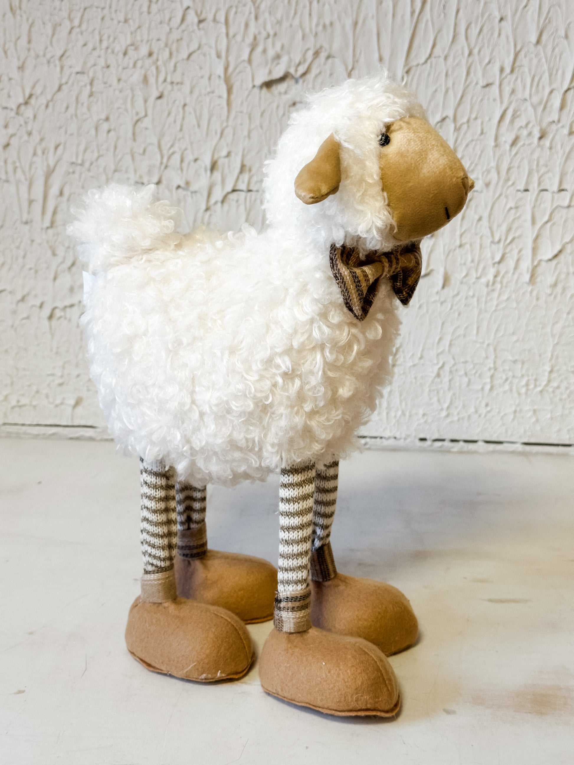 standing sheep decor at The Rustic Barn in Killingworth, CT