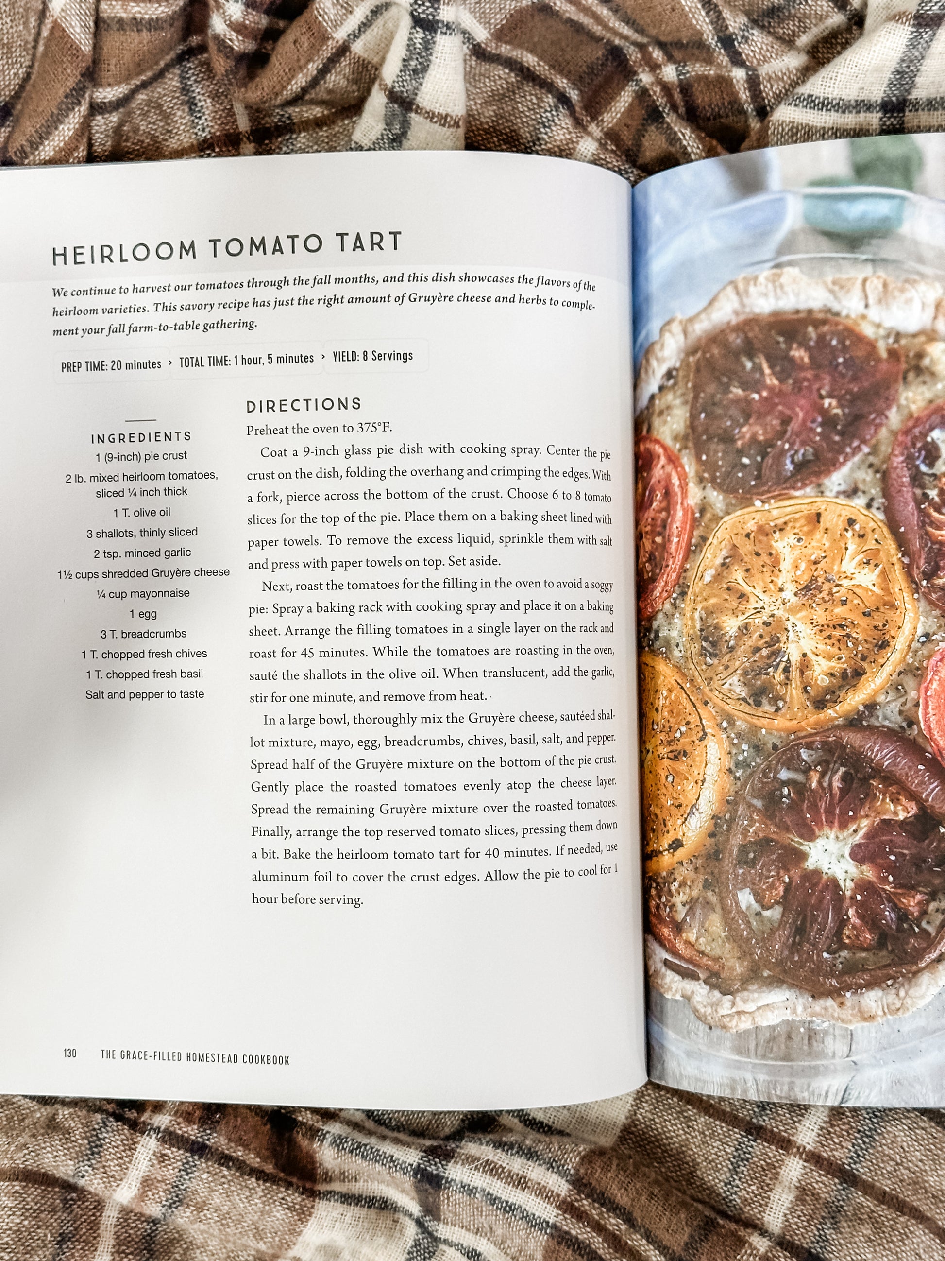 The Grace-Filled Homestead Cookbook by Lana Stenner at The Rustic Barn in Killingworth, CT