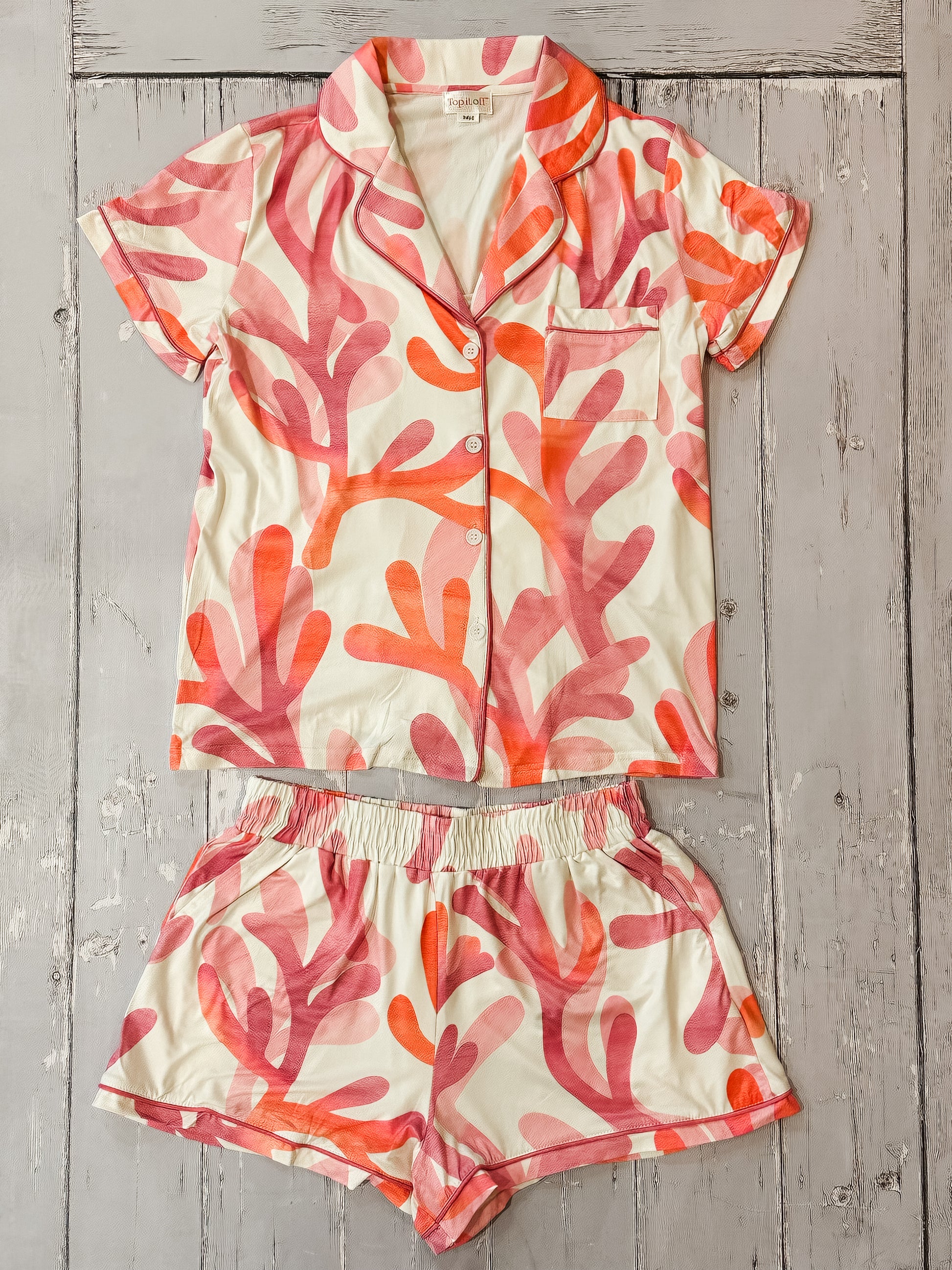 Ultra-Soft Short Pajama Set with Pockets at the Rustic Barn in Killingworth, CT