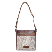 upcycled canvas and leather crossbody bags at the rustic barn in killingworth ct