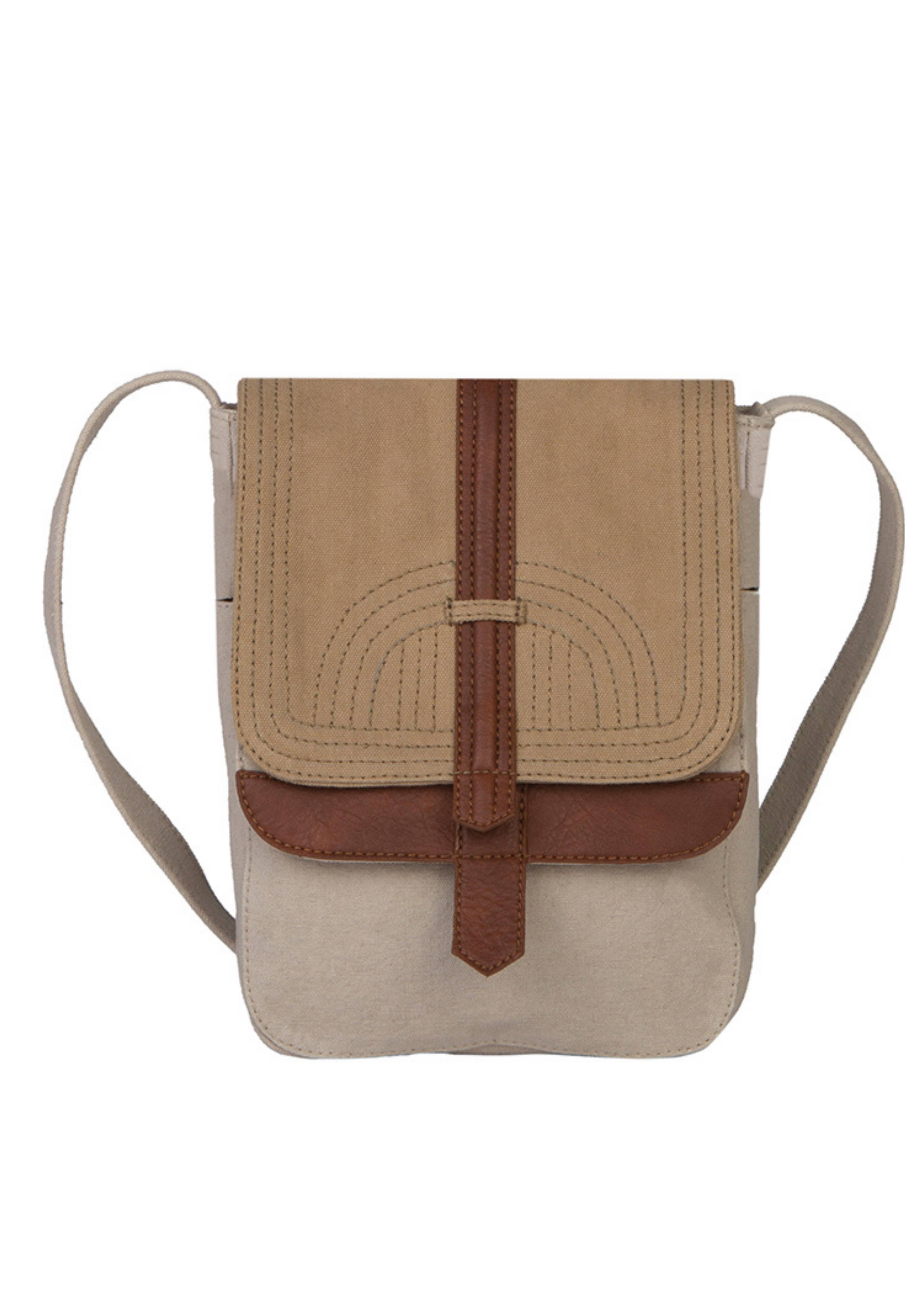 mona b military recycled canvas crossbody purse at the rustic barn in Killingworth ct