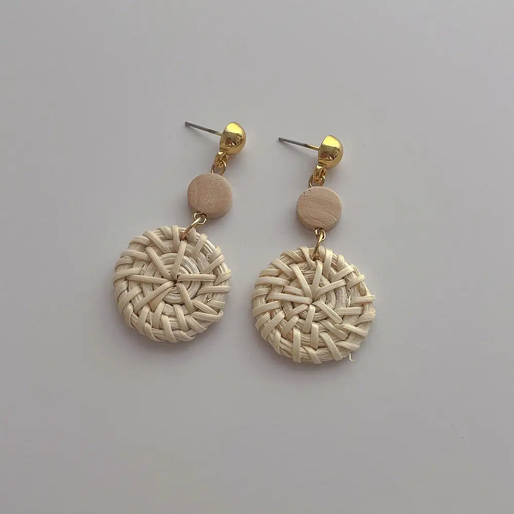 vintage ratton drop earrings at the rustic barn in killingworth ct