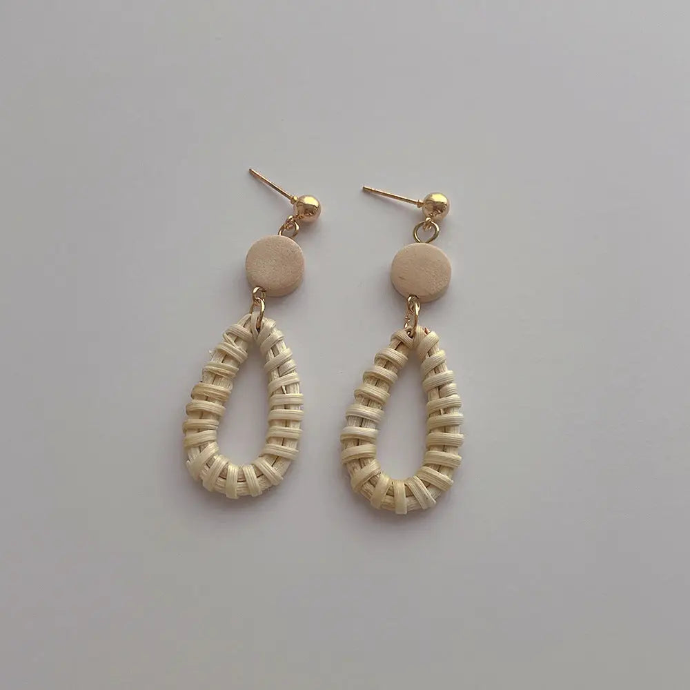 vintage ratton drop earrings at the rustic barn in killingworth ct