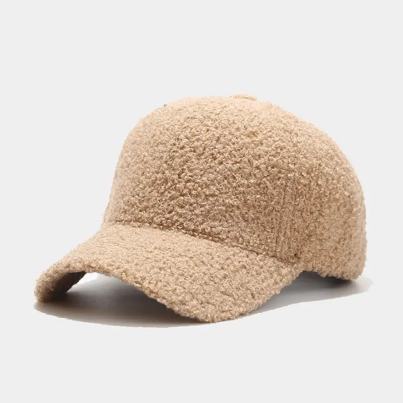 vintage solid warm wool baseball cap at the rustic barn in Killingworth ct