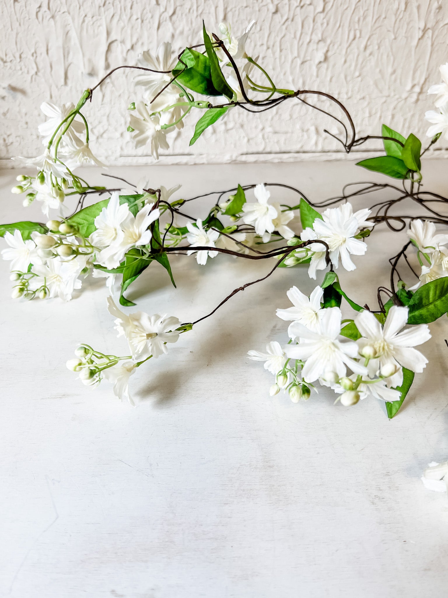 faux oversized wildflower spring stems at the rustic barn in killingworth ct