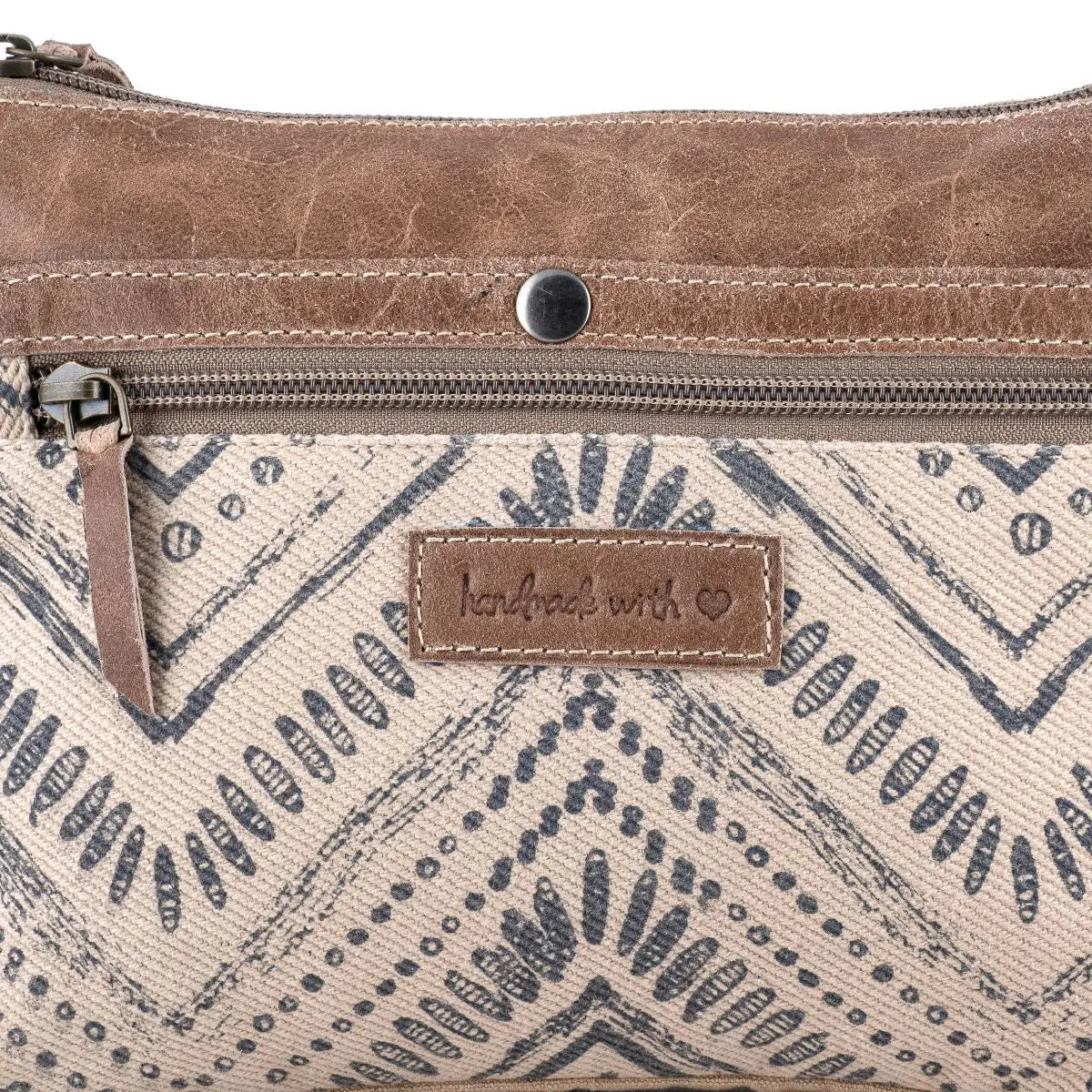 womens crossbody cream and grey crossbody bag at the rustic barn in killingworth ct