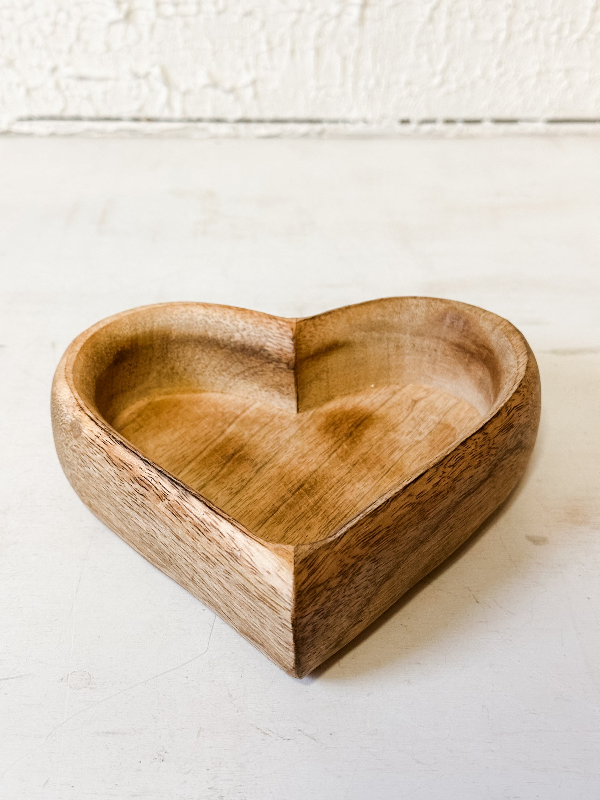 wooden heart shaped tray at The Rustic Barn in Killingworth, CT