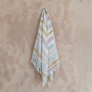 Woven Cotton Blend Throw