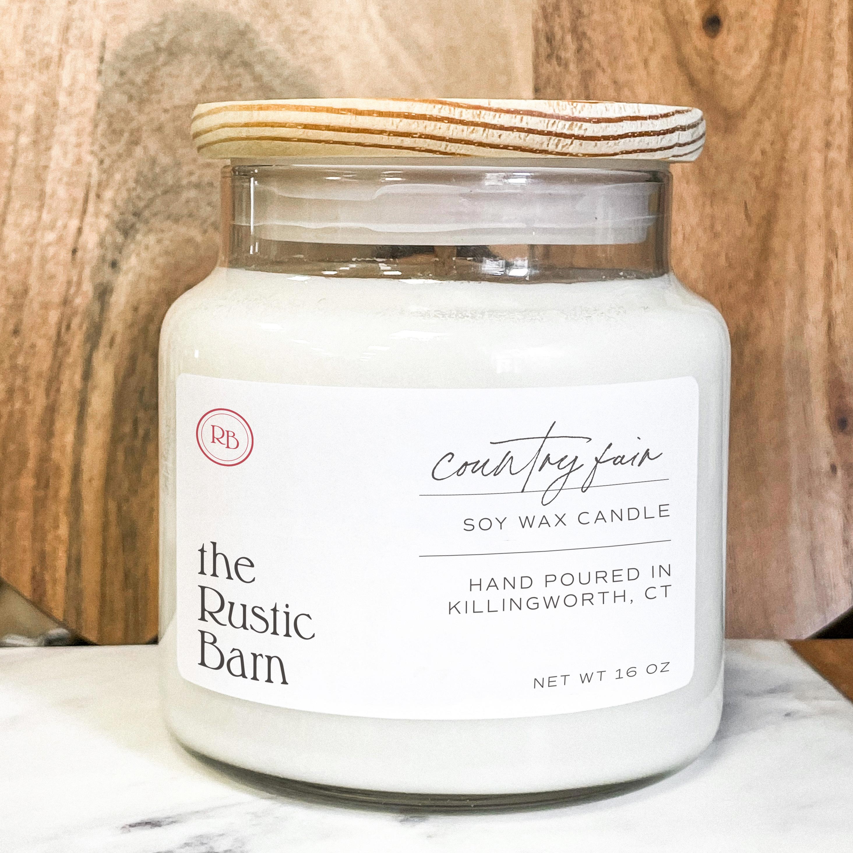 Country Fair Hand Poured Soy Candle