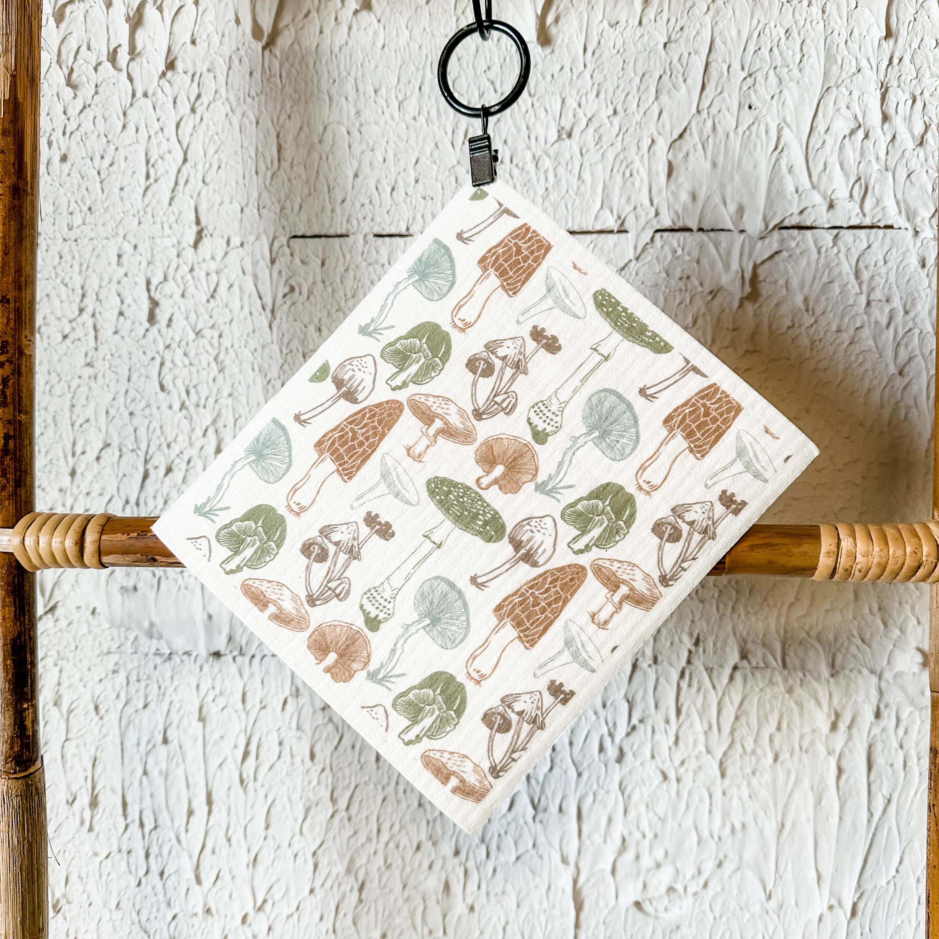 sponge cloth mushrooms reusable cellulose the rustic barn ct